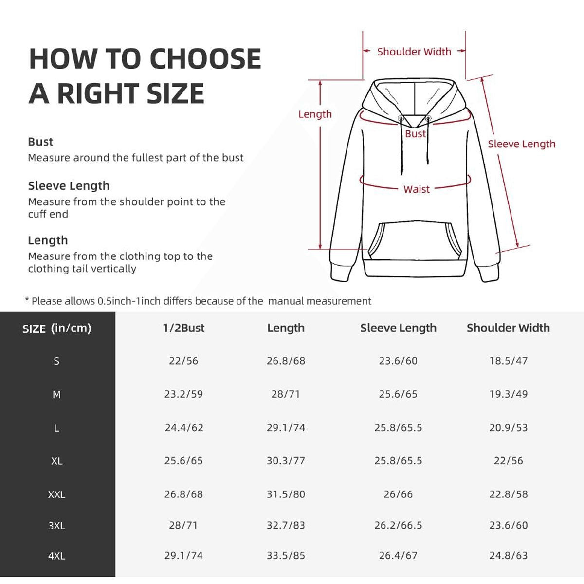 Mens Hoodie with Pockets