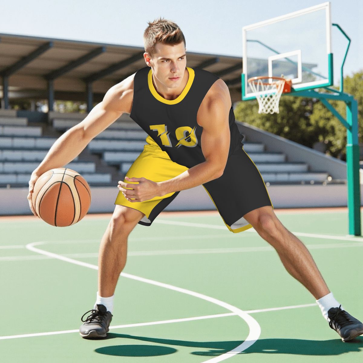 Lions Men's Basketball Jersey