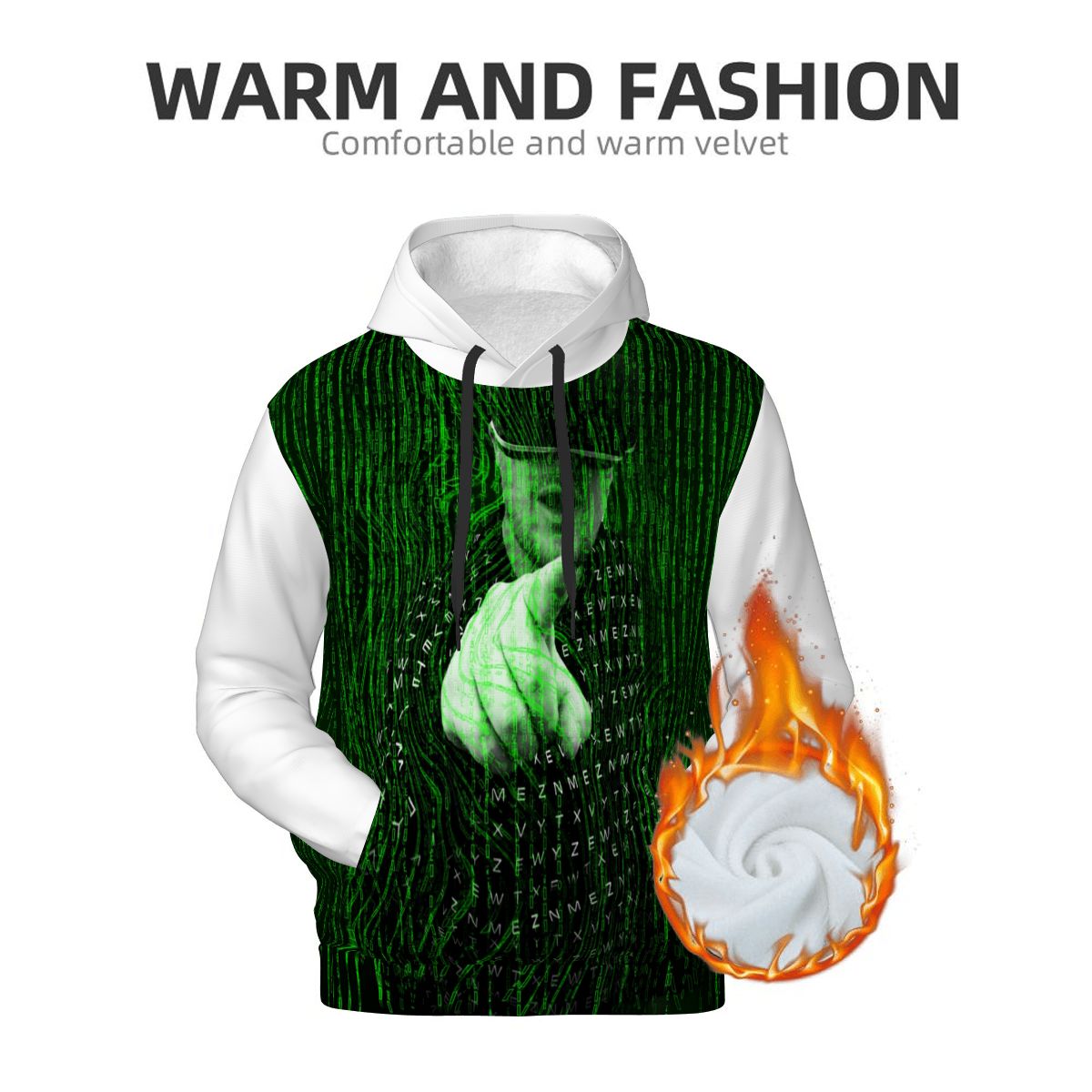 Mens Hoodie with Pockets