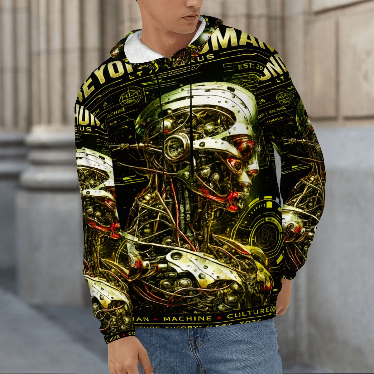 Mens Hoodie with Pockets