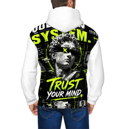 CT, Men's ZipUp Hoodie