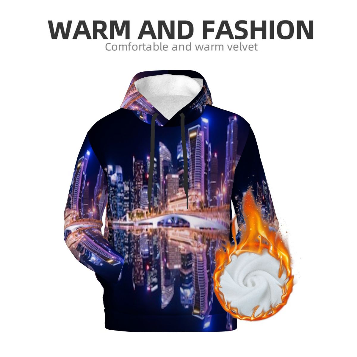 Mens Hoodie with Pockets