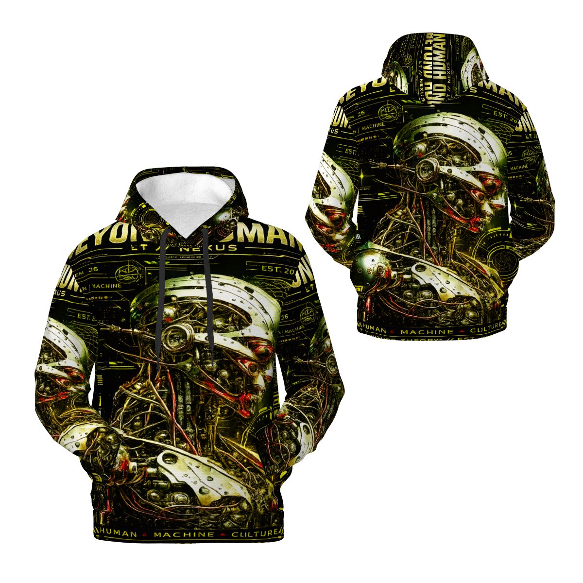 Mens Hoodie with Pockets