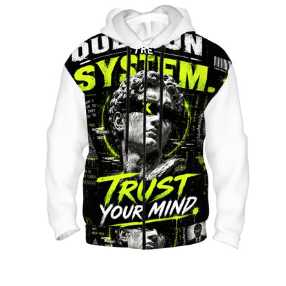 CT, Men's ZipUp Hoodie