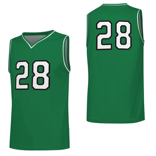 V Neck Basketball Jersey Set