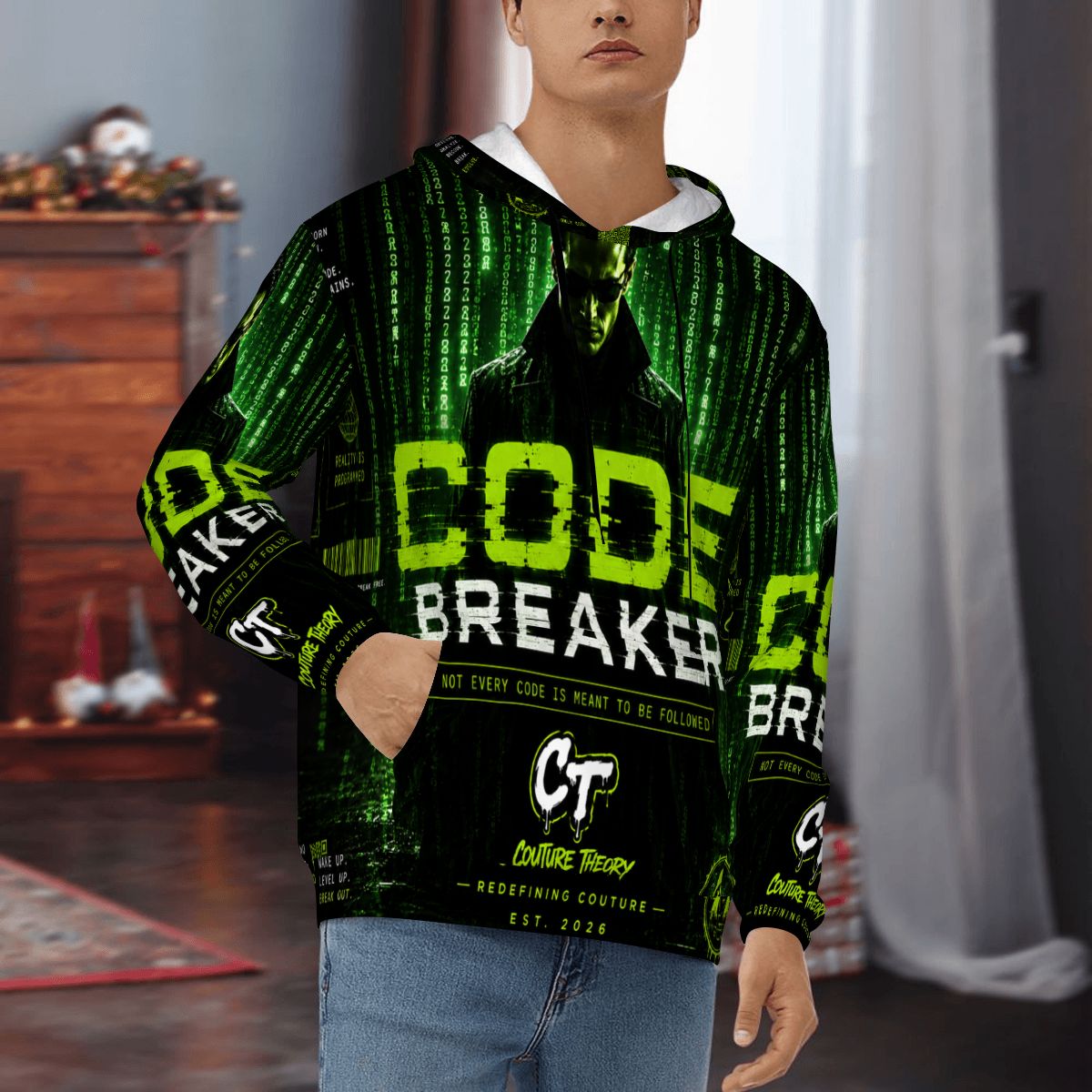 Mens Hoodie with Pockets