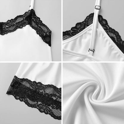 Women Cami Lace Pajama Set