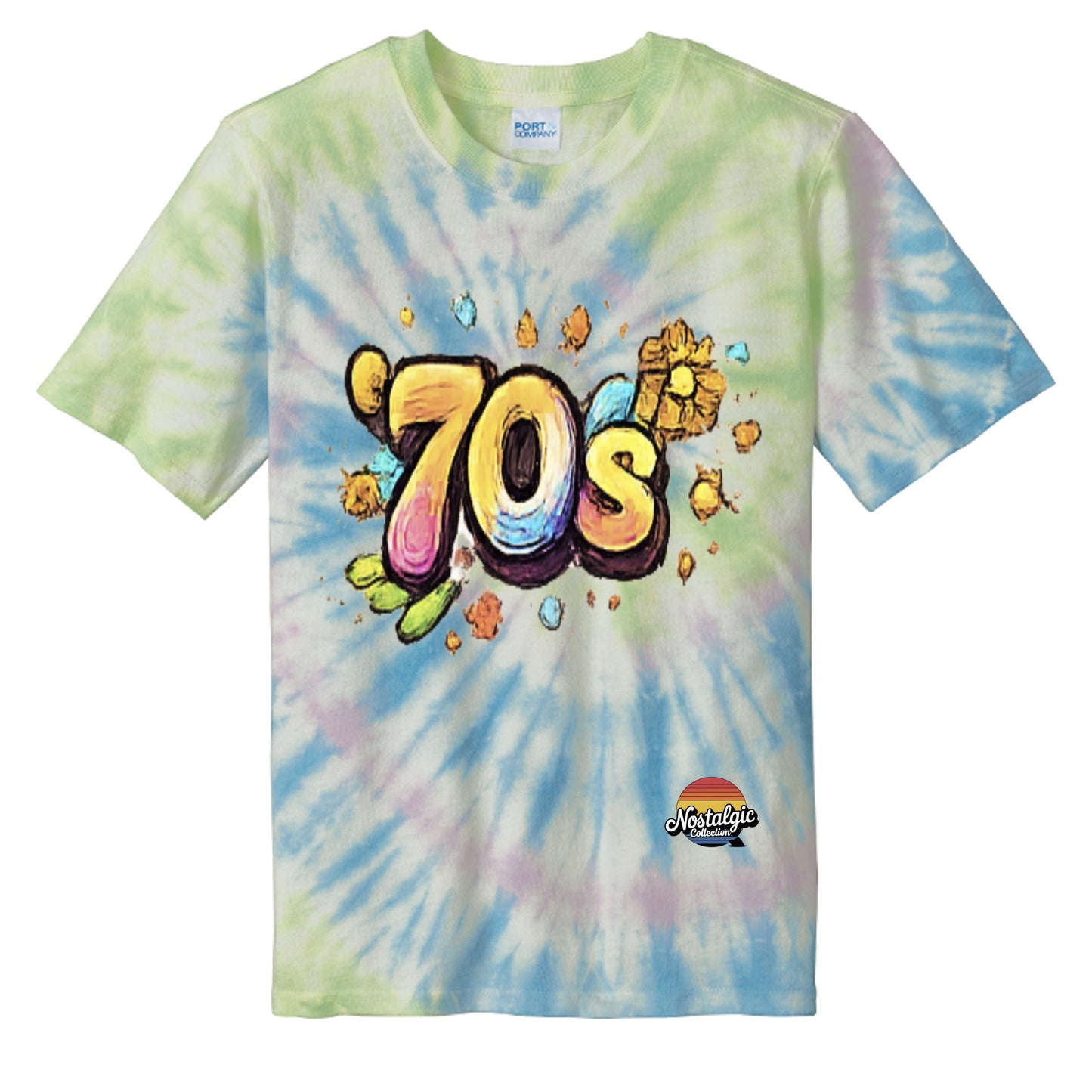 Watercolor Spiral - PC147 - FRONT