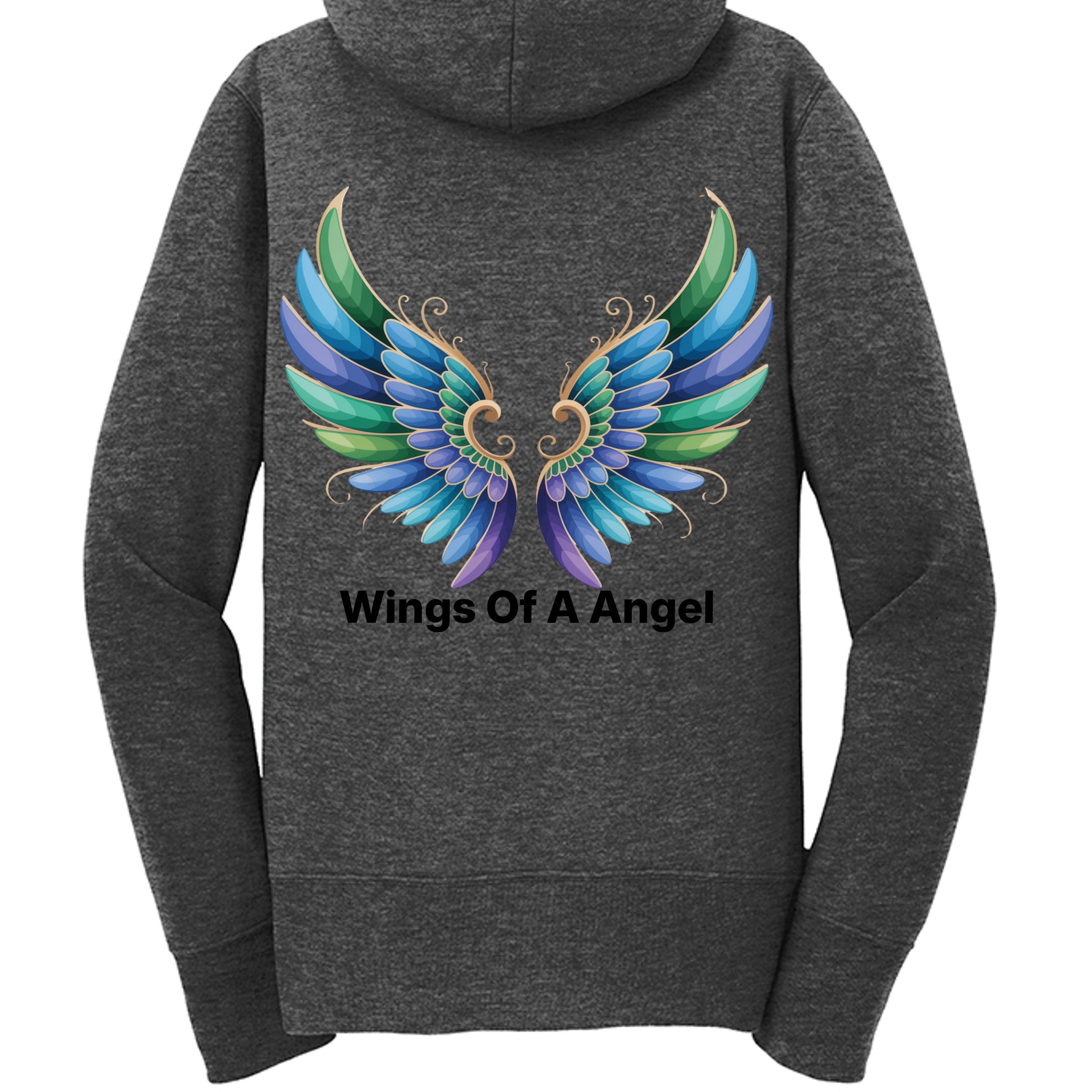 Dark Heather Grey - LPC78ZH - BACK