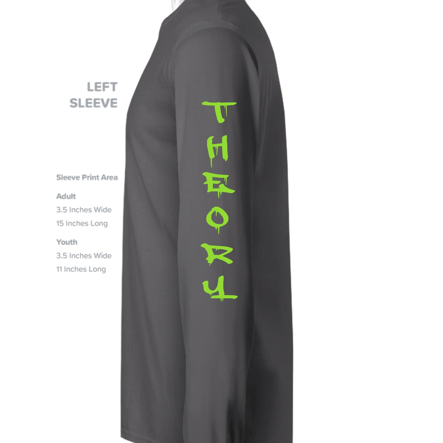 Charcoal Heather - 5186 - SLEEVE_LEFT