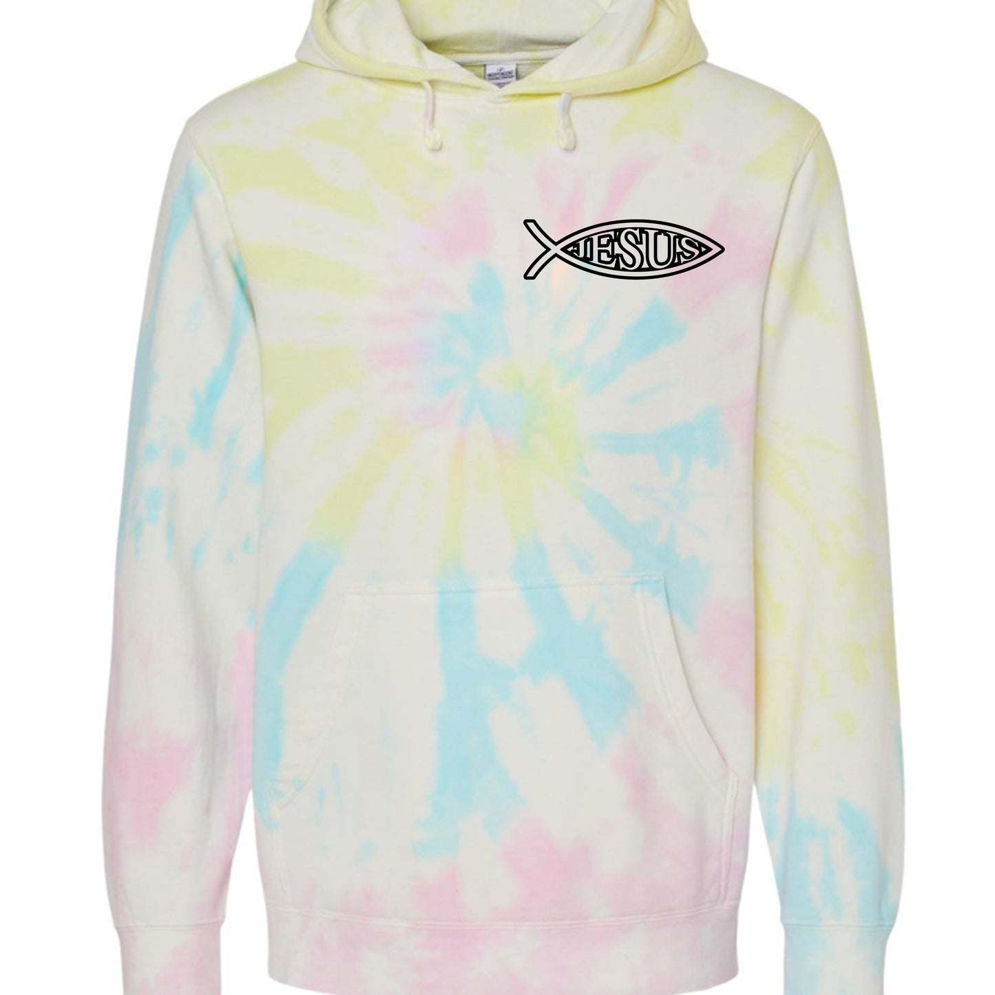 Tie Dye Sunset Swirl - PRM4500TD - FRONT