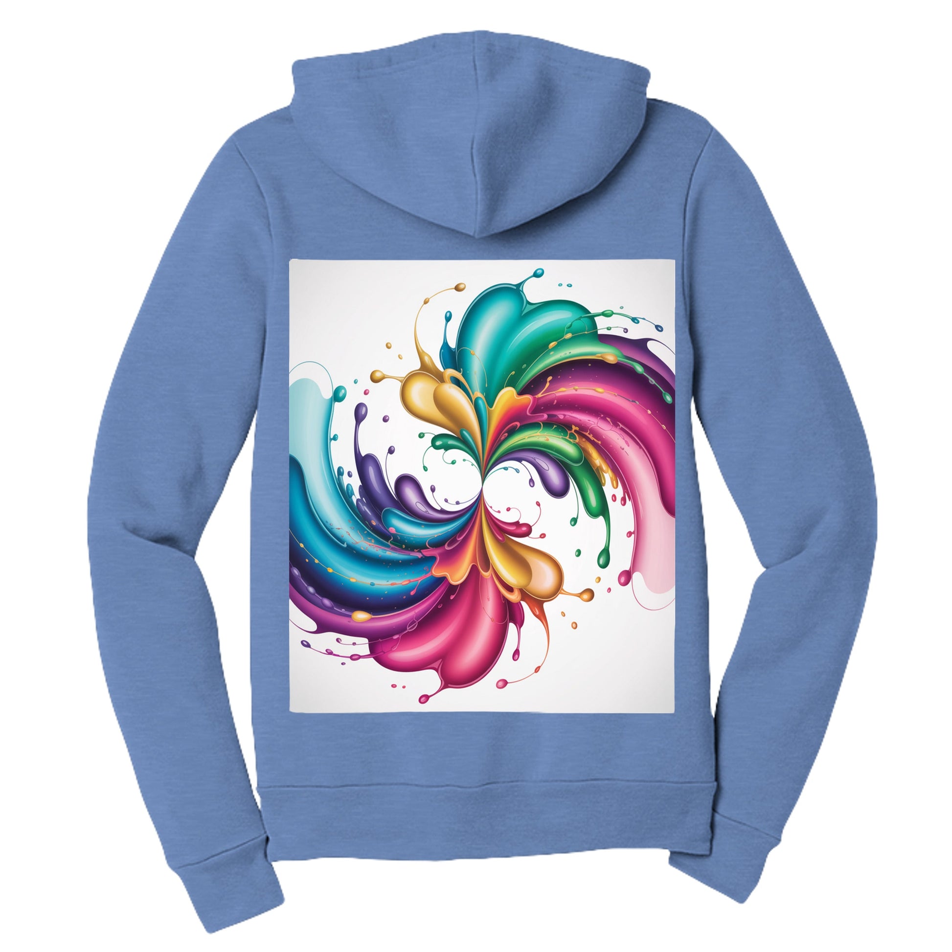 Heather Columbia Blue - 3739 - BACK