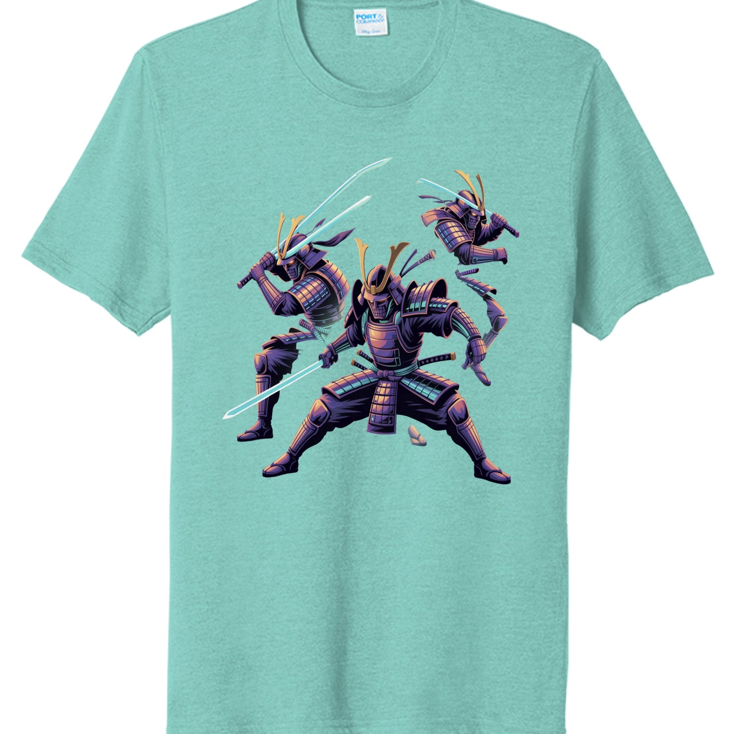 Vivid Teal Heather - PC330 - FRONT