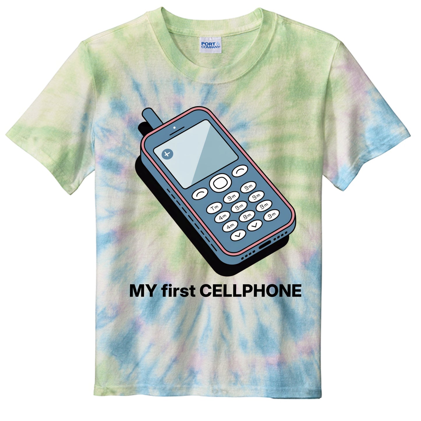 Watercolor Spiral - PC147Y - FRONT