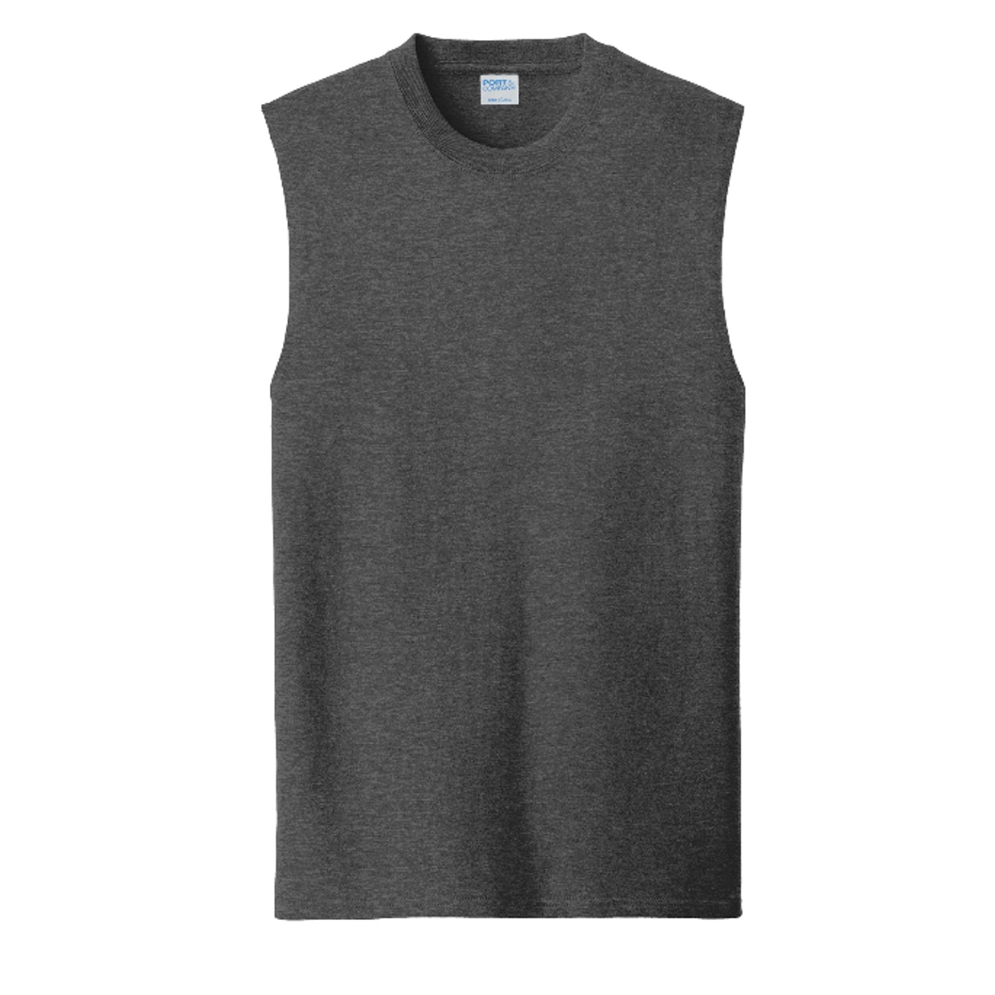 Dark Heather Grey - PC54SL - FRONT