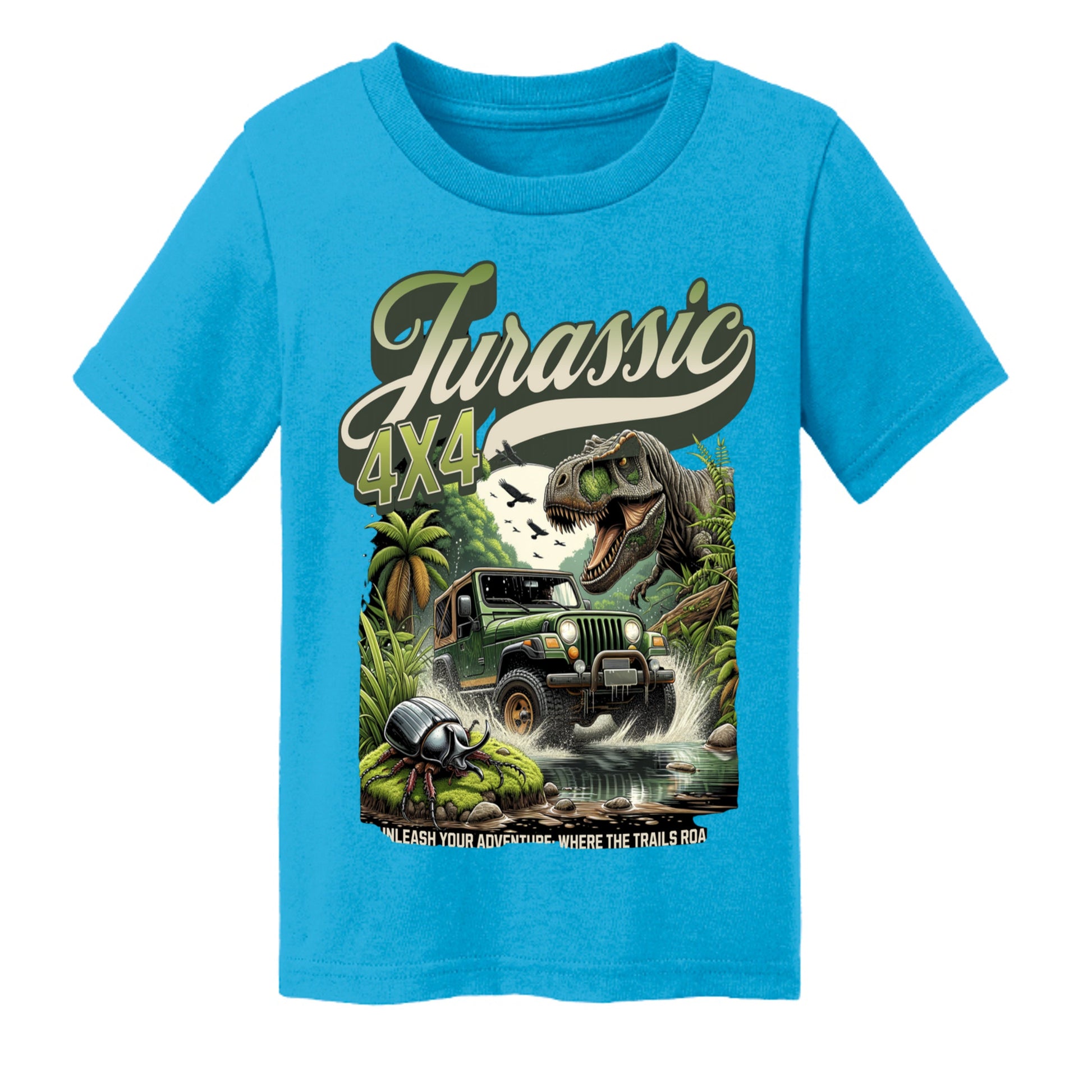 Aquatic Blue - CAR54T - FRONT