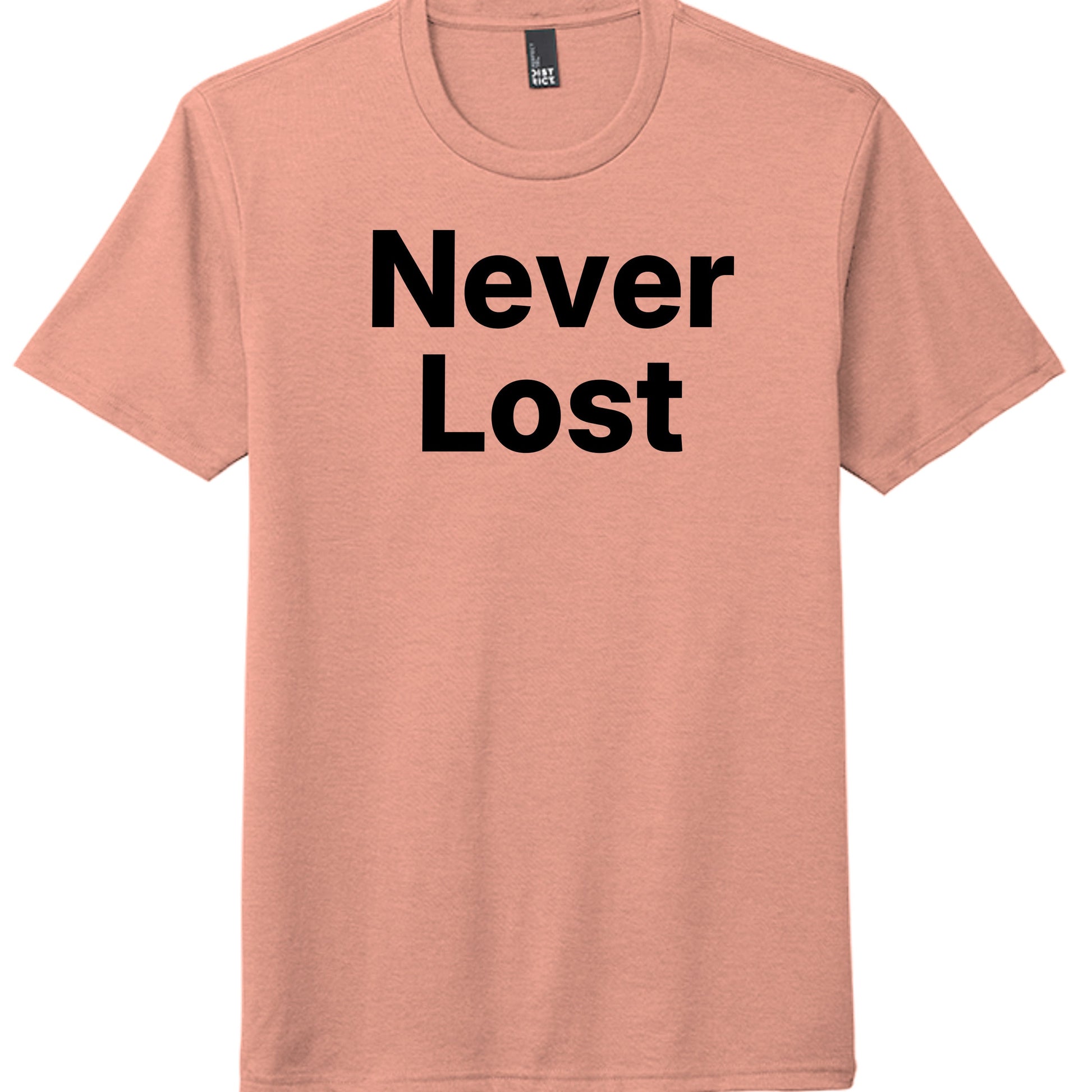 Heathered Dusty Peach - DM130 - FRONT